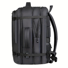 Large Capacity Travel Laptop Backpack USB Charging Waterproof Bag