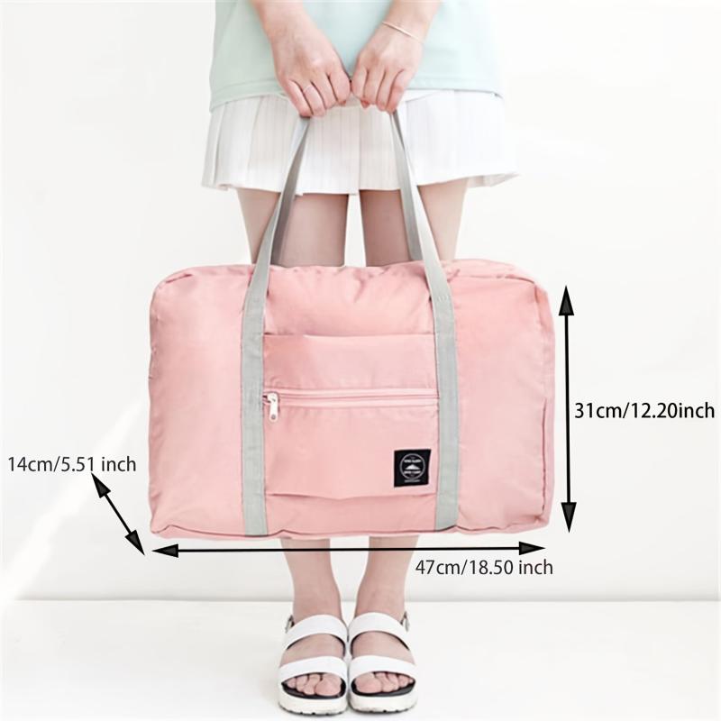 Large Capacity Foldable Travel Storage Duffel Bag 5.5 x12.2 x18.5