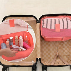 6pcs Portable Lightweight Travel Storage Bag Nylon Clothes Storage Pouch