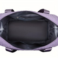 Large Capacity Quilted Argyle Pattern Sports Bag Lightweight Duffle Bag