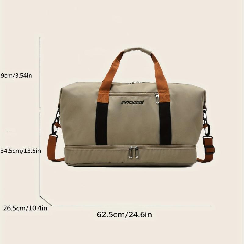 Large Capacity Tote Storage Pouch Nylon Lightweight Luggage Bag Waterproof