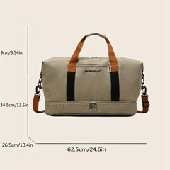 Large Capacity Tote Storage Pouch Nylon Lightweight Luggage Bag Waterproof