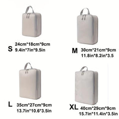 4 Pcs Luggage Compression Bags Lightweight Portable Travel Bags