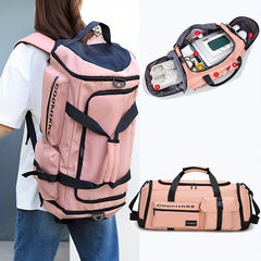 Large Capacity Travel Luggage Bag Portable Sports Handbag