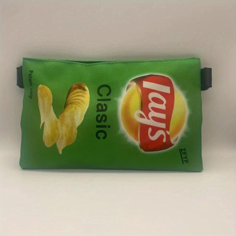 Potato Chip Crossbody Bag Adjustable Hip Hops