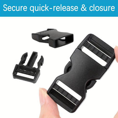 Adjustable Release Buckles Webbing Straps Set