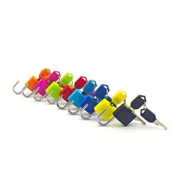 Portable Mini Padlock for Luggage, Small Plastic Lock