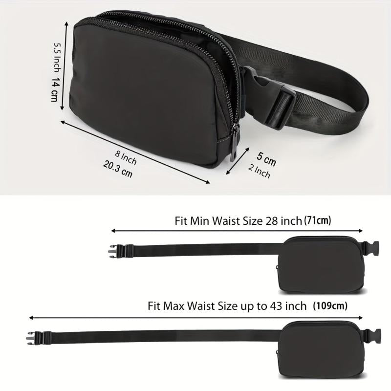 Nylon Sports Cross Bag Waist Wallet Phone Bag