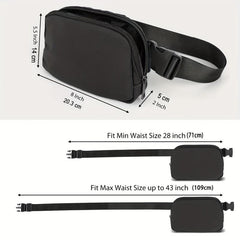 Nylon Sports Cross Bag Waist Wallet Phone Bag