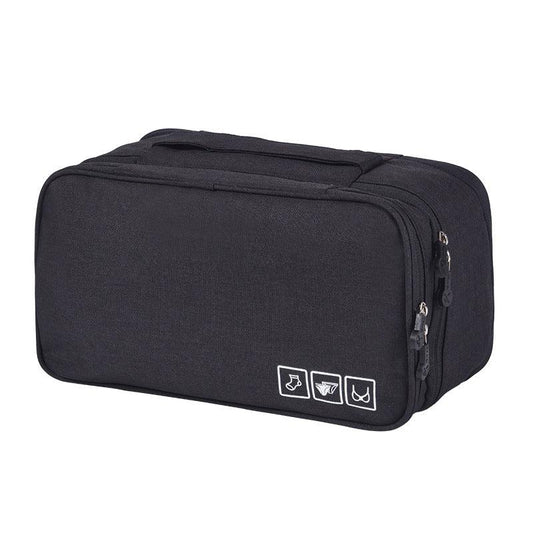 Portable Travel Underwear Storage Bag Toiletry Organizer