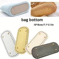18 PU Leather Bottom for DIY Bag - Bag Accessories
