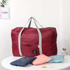 Large Capacity Travel Bag Foldable Canvas Duffel & Luggage Bag