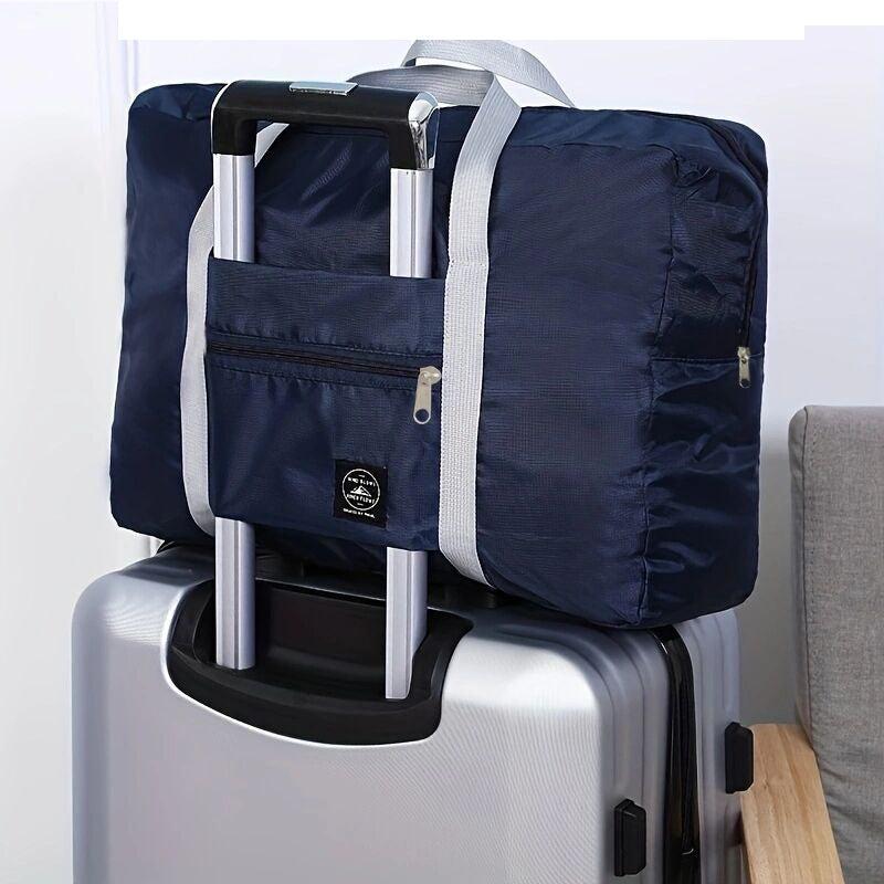 Large Capacity Travel Bag Foldable Canvas Duffel & Luggage Bag