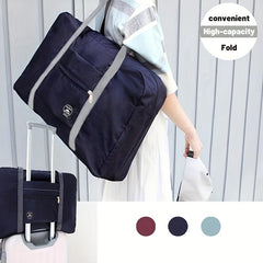 Large Capacity Travel Bag Foldable Canvas Duffel & Luggage Bag