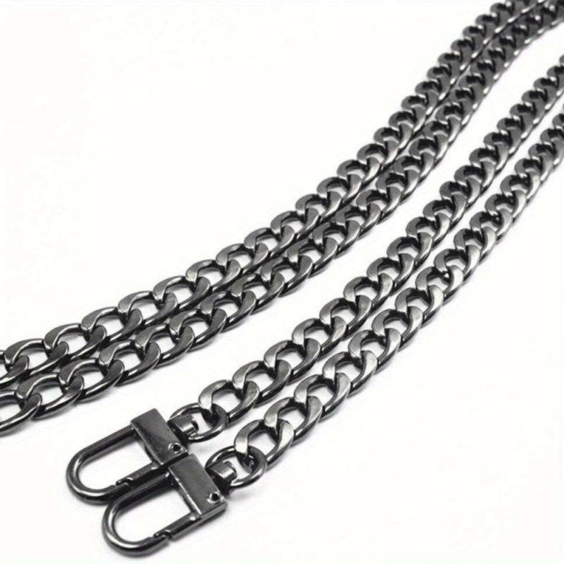 Golden Flat Chain Purse Strap Replacement for DIY Bag