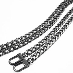 Golden Flat Chain Purse Strap Replacement for DIY Bag