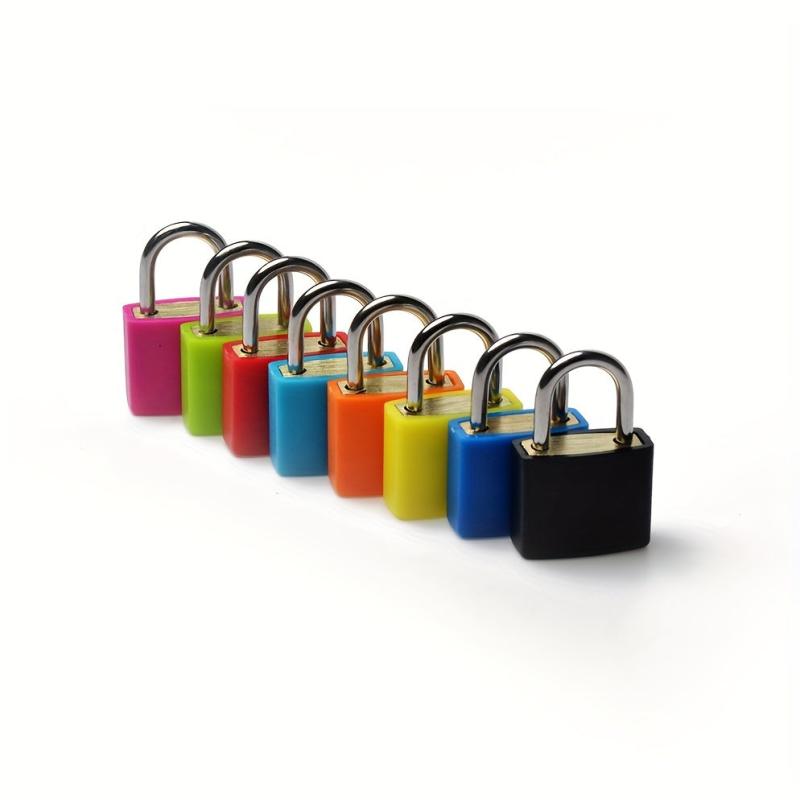 Small Plastic Padlock Set For Luggage Bags Cupboard Door