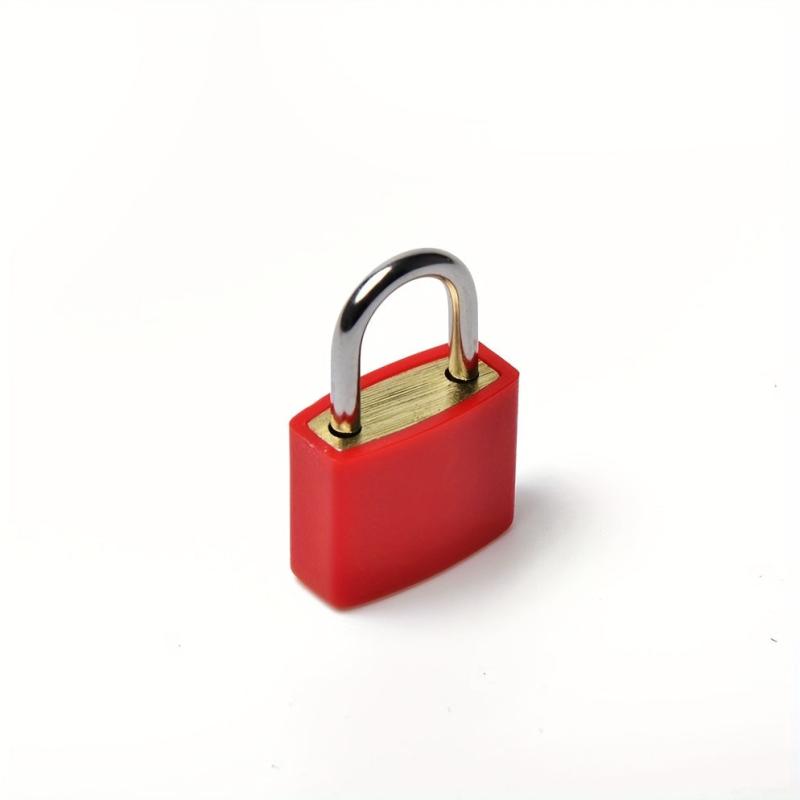 Small Plastic Padlock Set For Luggage Bags Cupboard Door