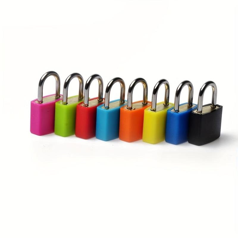 Small Plastic Padlock Set For Luggage Bags Cupboard Door