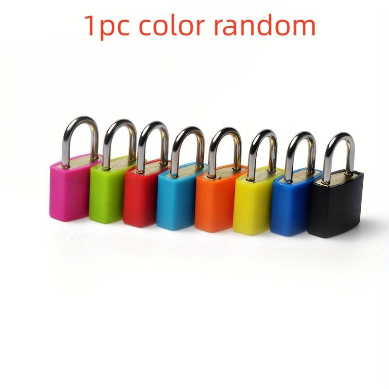 Small Plastic Padlock Set For Luggage Bags Cupboard Door