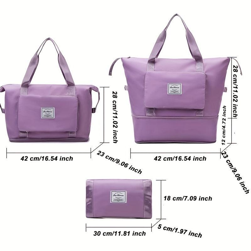 Travel Foldable Duffle Bag Lightweight Large Capacity Luggage Bag