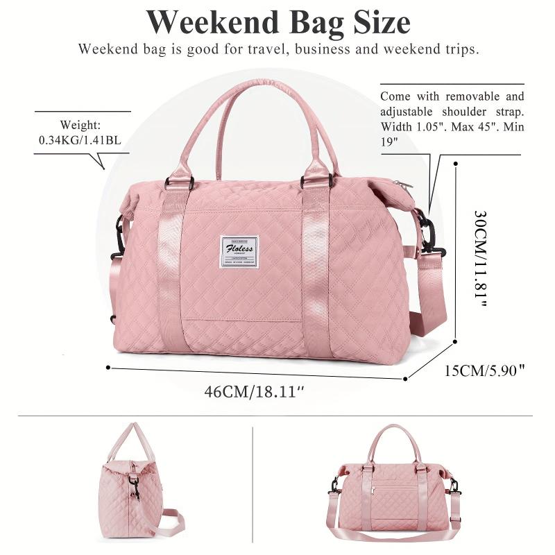 Large Capacity Duffle Bag for Travel & Sports, Portable Gym Storage Bag