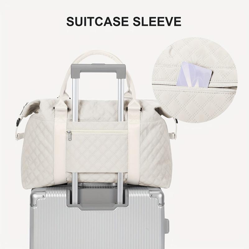 Large Capacity Duffle Bag for Travel & Sports, Portable Gym Storage Bag