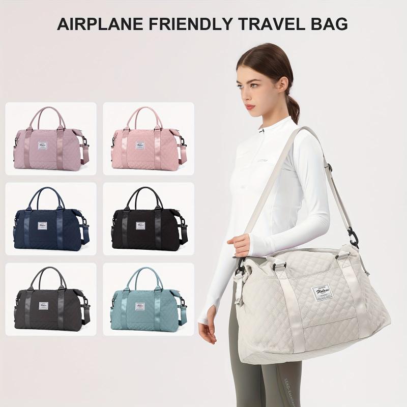 Large Capacity Duffle Bag for Travel & Sports, Portable Gym Storage Bag