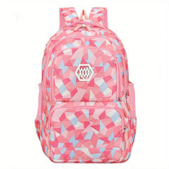 Large Capacity Zipper Backpack & Lunch Bag Combo for School and Travel