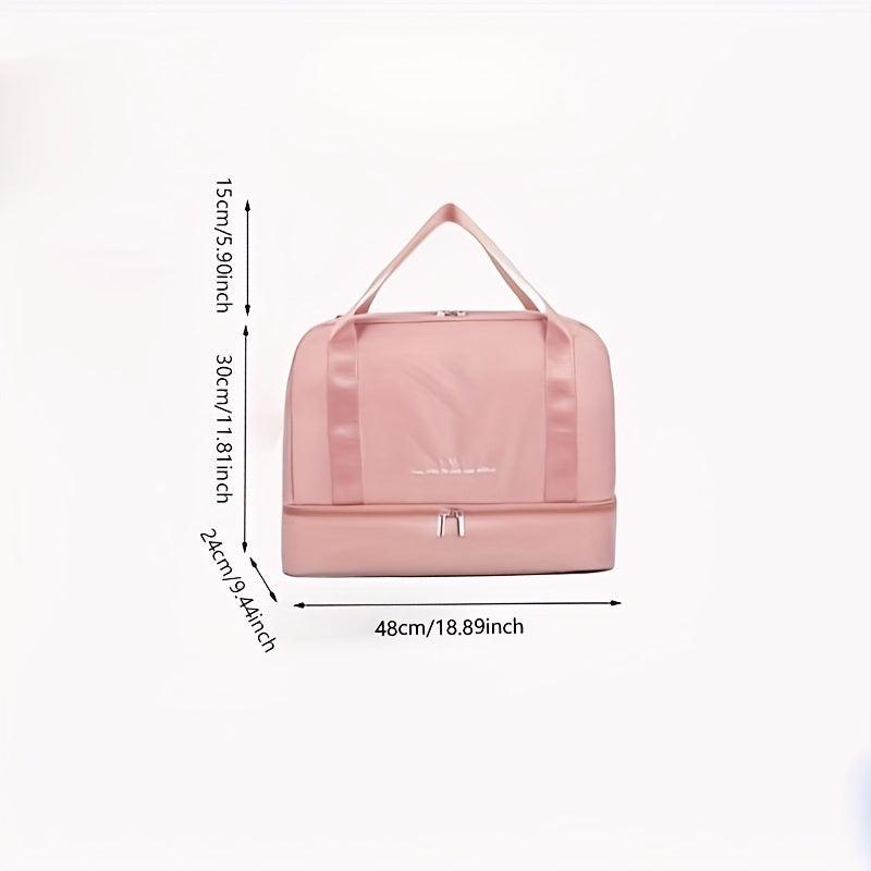 Large Capacity Travel Duffle Bag for Dry and Wet Separation