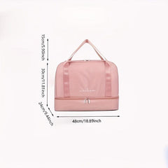 Large Capacity Travel Duffle Bag for Dry and Wet Separation