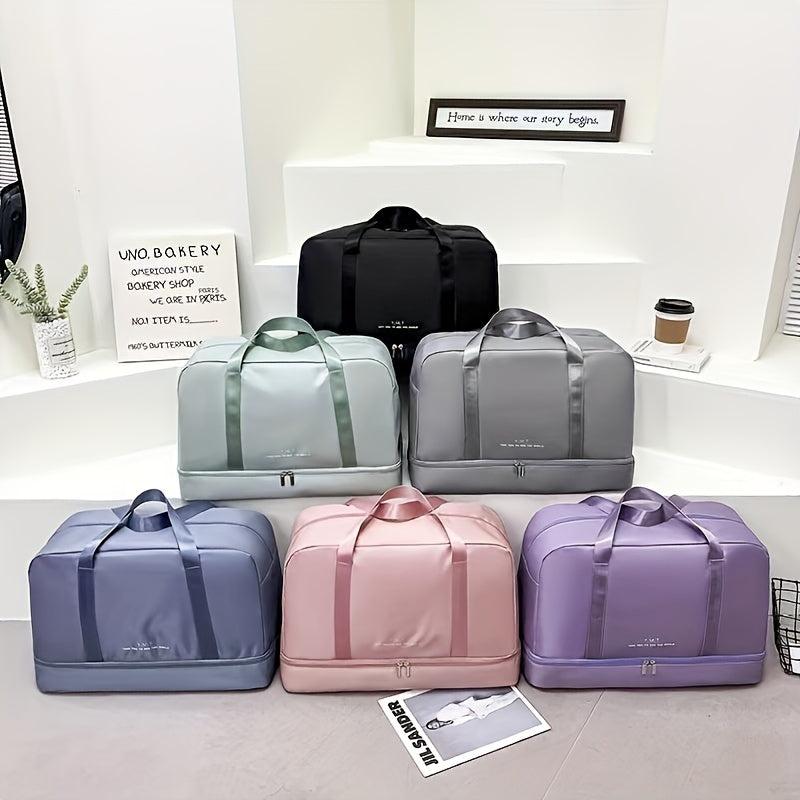 Large Capacity Travel Duffle Bag for Dry and Wet Separation
