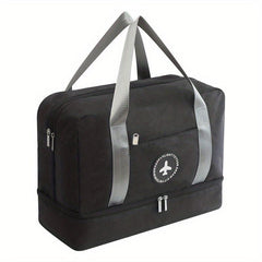 Large Capacity Lightweight Sports Zipper Travel Bag with Shoes Separation