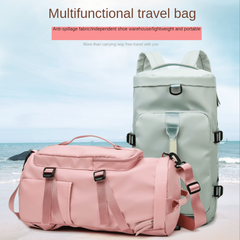 Large Capacity Travel Storage Backpack Lightweight Zipper Bag