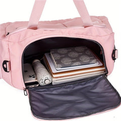 Large Capacity Travel Storage Bag Solid Sports Handbag Lightweight