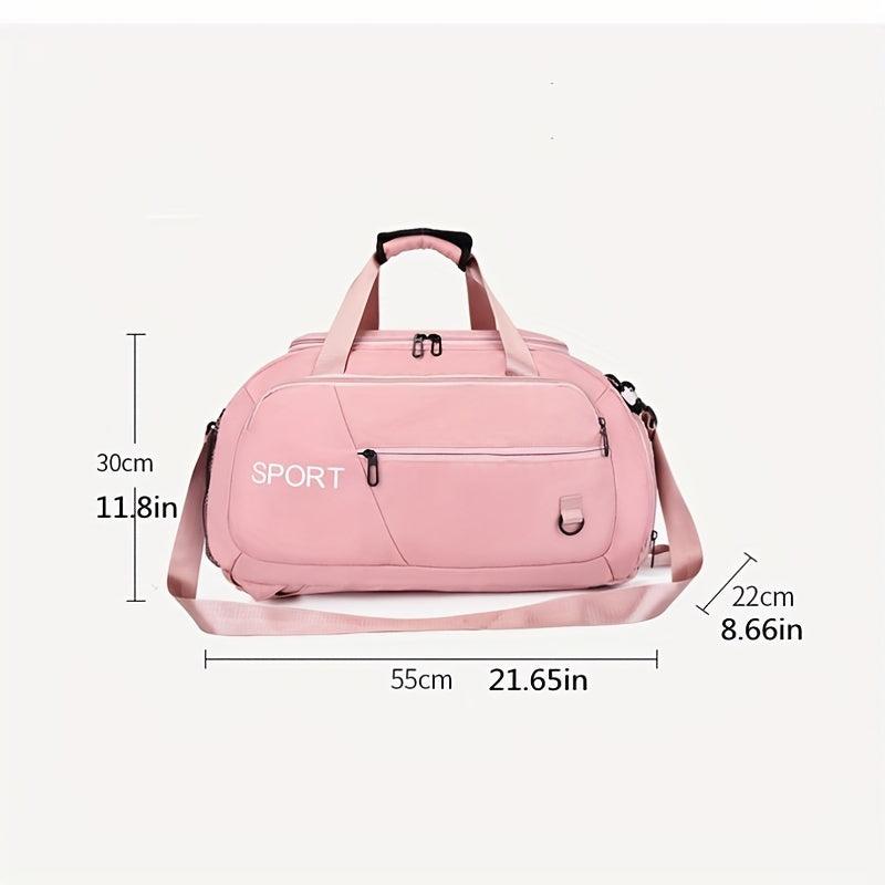 Large Capacity Travel Storage Bag Solid Sports Handbag Lightweight