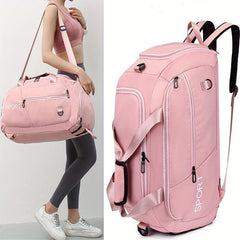 Large Capacity Travel Storage Bag Solid Sports Handbag Lightweight