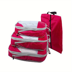 1 Pc Travel Compression Zipper Bag Clothes Organizer Luggage Bag