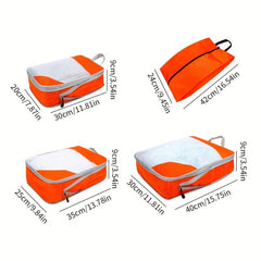 1 Pc Travel Compression Zipper Bag Clothes Organizer Luggage Bag
