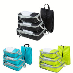 1 Pc Travel Compression Zipper Bag Clothes Organizer Luggage Bag