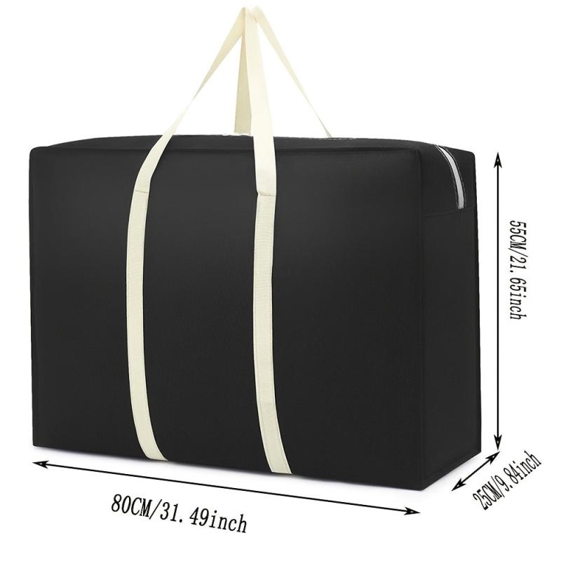 Large Capacity Luggage Zipper Handbag Lightweight Duffle Bag