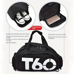 Large Capacity Football Backpack Waterproof Travel Bag