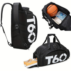 Large Capacity Football Backpack Waterproof Travel Bag