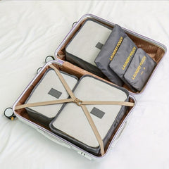 6pcs Luggage Bag Set for Travel Business Trip Organizer