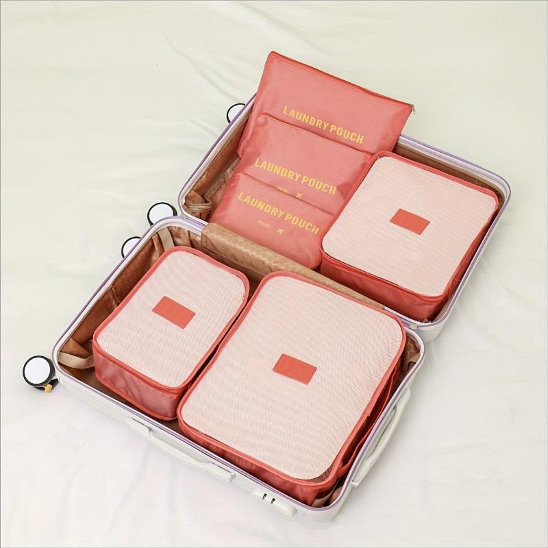 6pcs Luggage Bag Set for Travel Business Trip Organizer