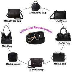 Adjustable Shoulder Strap for Briefcase Messenger Bag Shoulder Bag