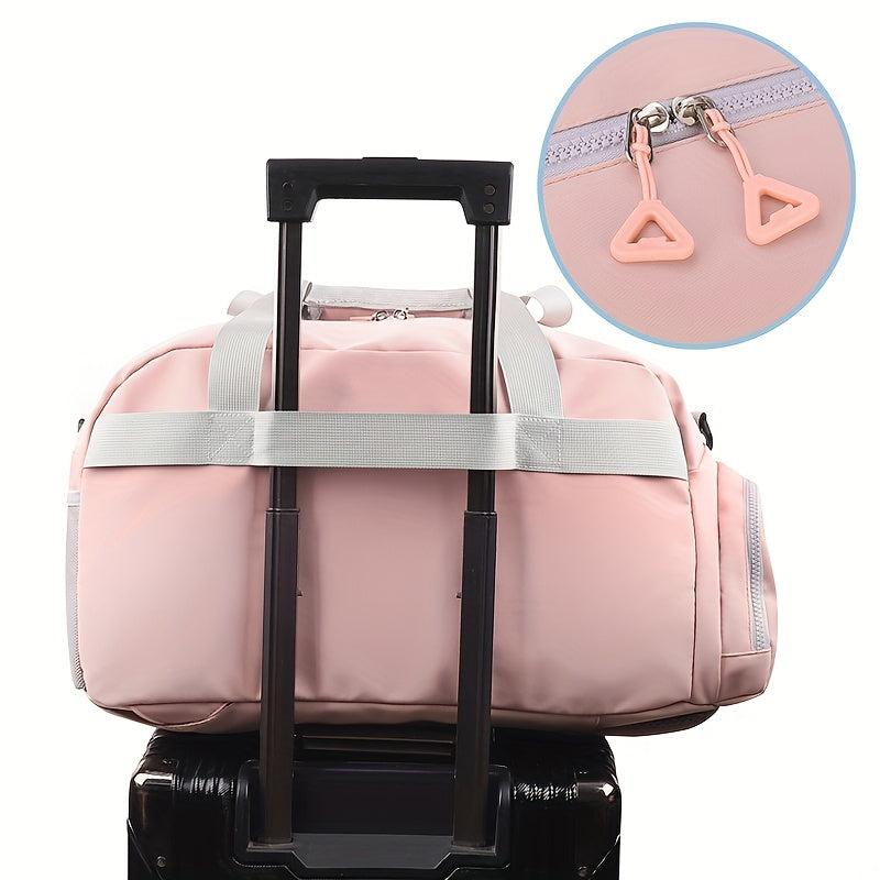 Waterproof Travel Backpack Sports Gym Bag Shoes Compartment Duffle Bag