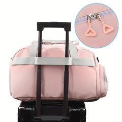 Waterproof Travel Backpack Sports Gym Bag Shoes Compartment Duffle Bag