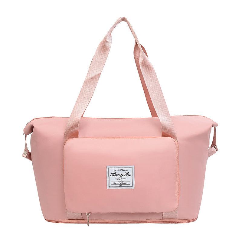 Women's Large Capacity Travel Bag Zipper Duffel Bag