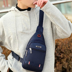3-Layer Crossbody Sling Backpack Hiking Messenger Bag